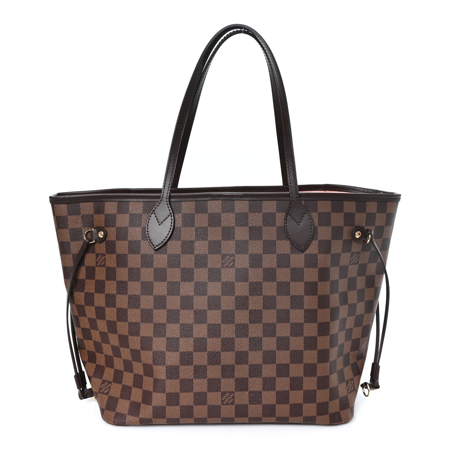 Louis Vuitton Damier Ebene Neo Neverfull MM Rose Ballerine