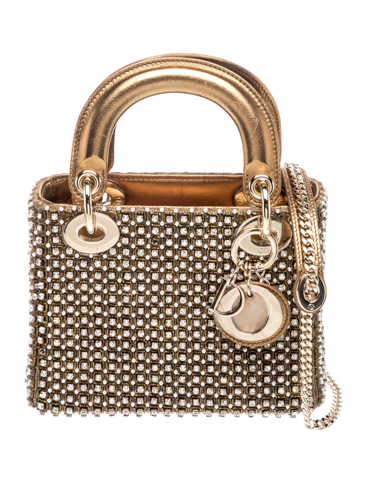 Crystal Lady Dior Mini