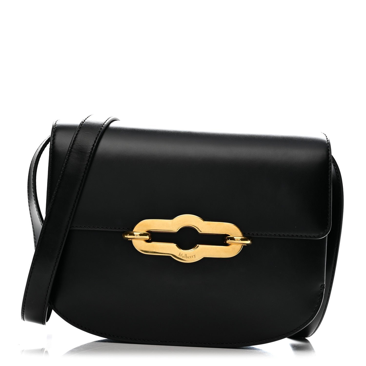 Mulberry Mulberry Super Lux Calfskin Small Pimlico Satchel Black