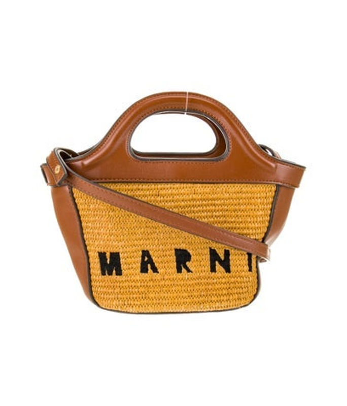 Marni Raffia Shoulder Bag