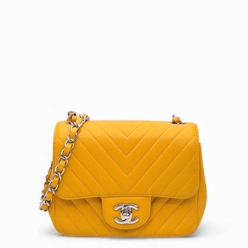 Calfskin Square Flap Mini