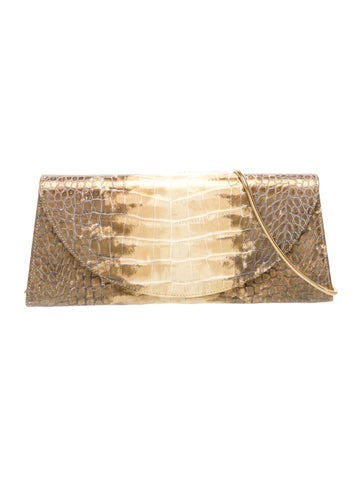 Kurt Geiger Embossed Leather Clutch