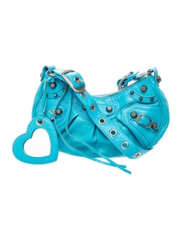 Leather Le Cagole Shoulder Bag XS