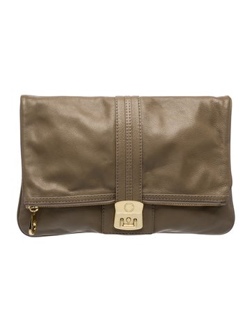 Leather Clutch