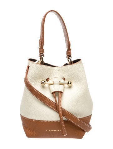 Strathberry Leather Bucket Bag