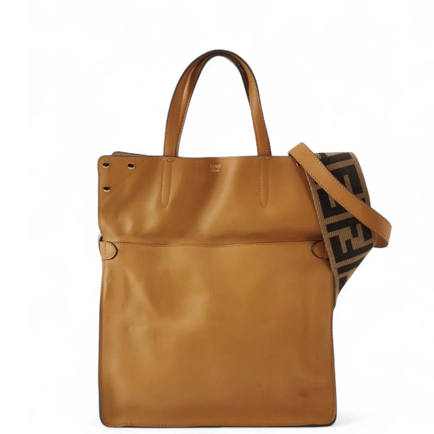 Calfskin Flip Tote Large
