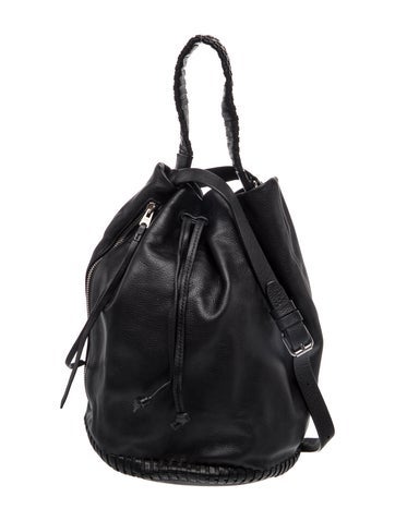 Leather Bucket Bag