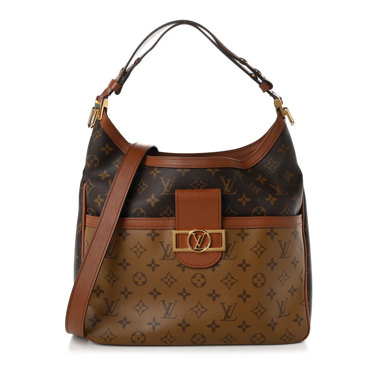 Louis Vuitton Reverse Monogram Dauphine Hobo MM