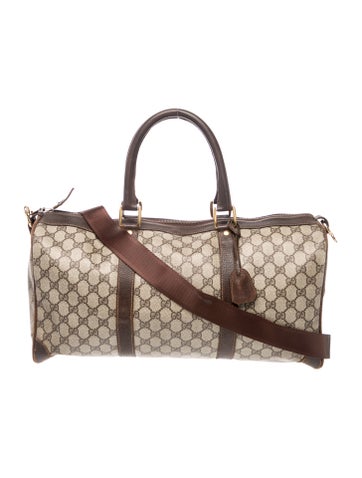 GG Supreme Weekender Bag Vintage