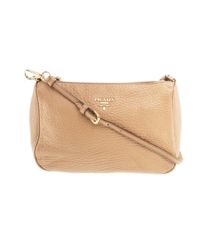 Prada Vitello Daino Leather Shoulder Bag