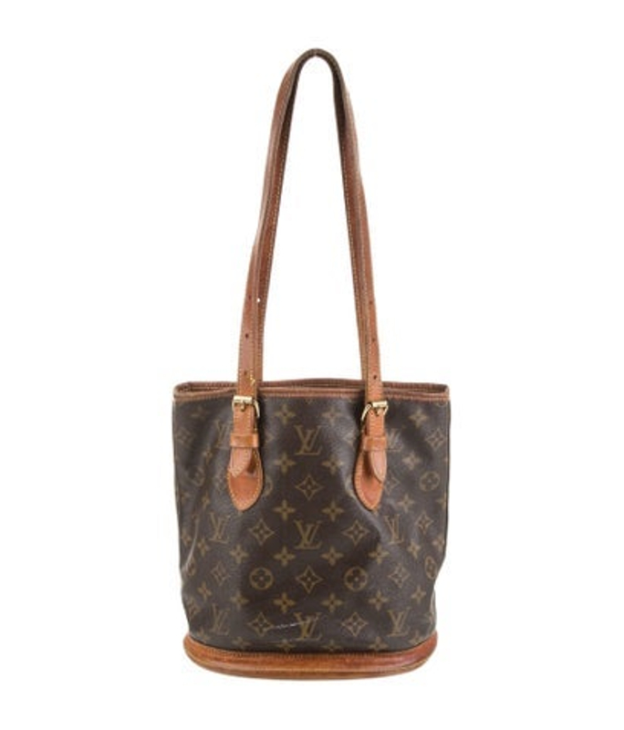 Louis Vuitton Vuitton Lv Monogram Petit Bucket