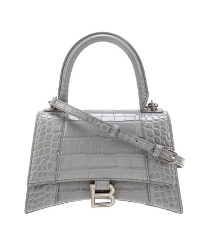 Balenciaga Embossed Leather Hourglass Small