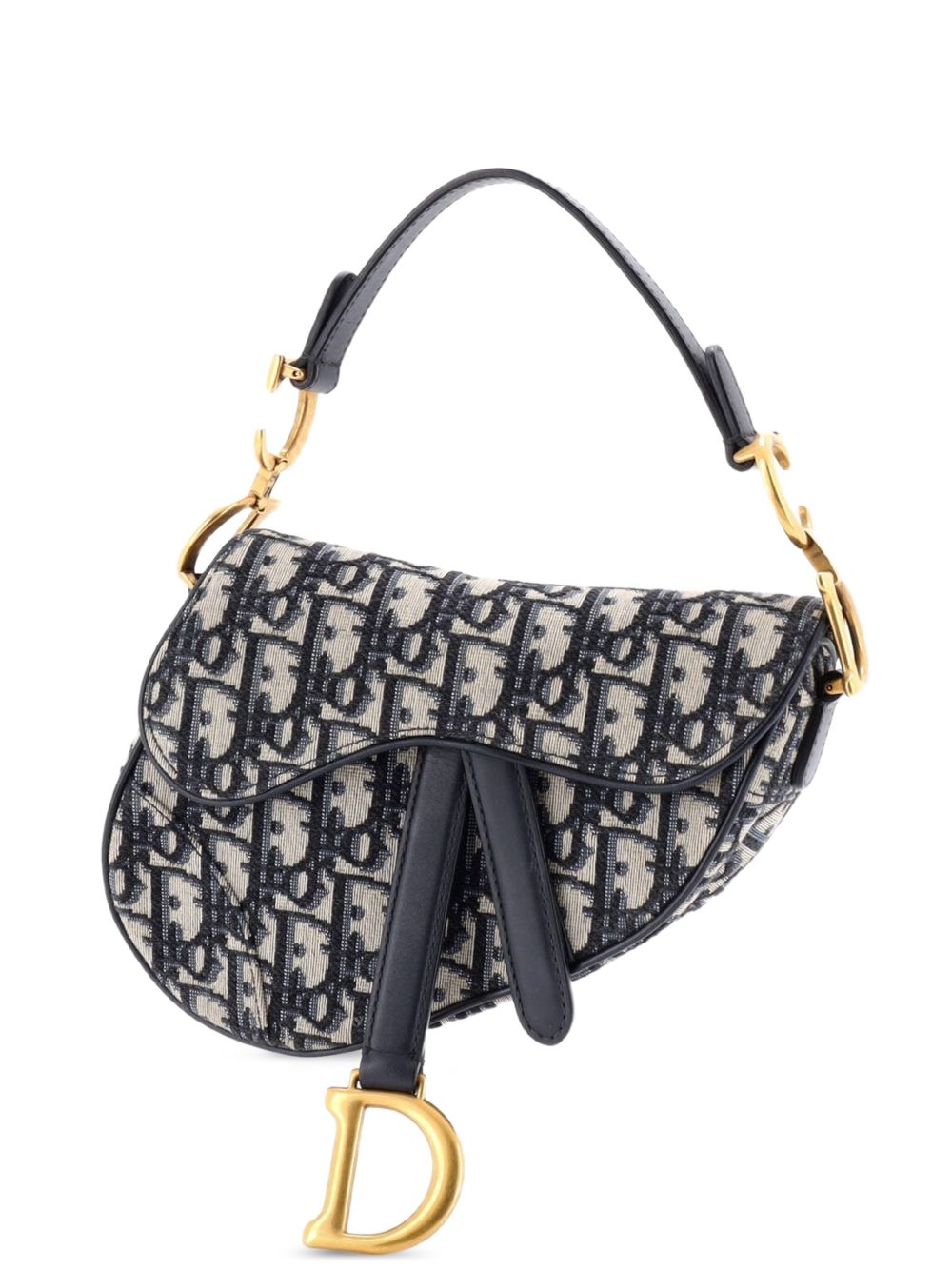 Saddle Handbag Oblique Canvas Mini shoulder bag
