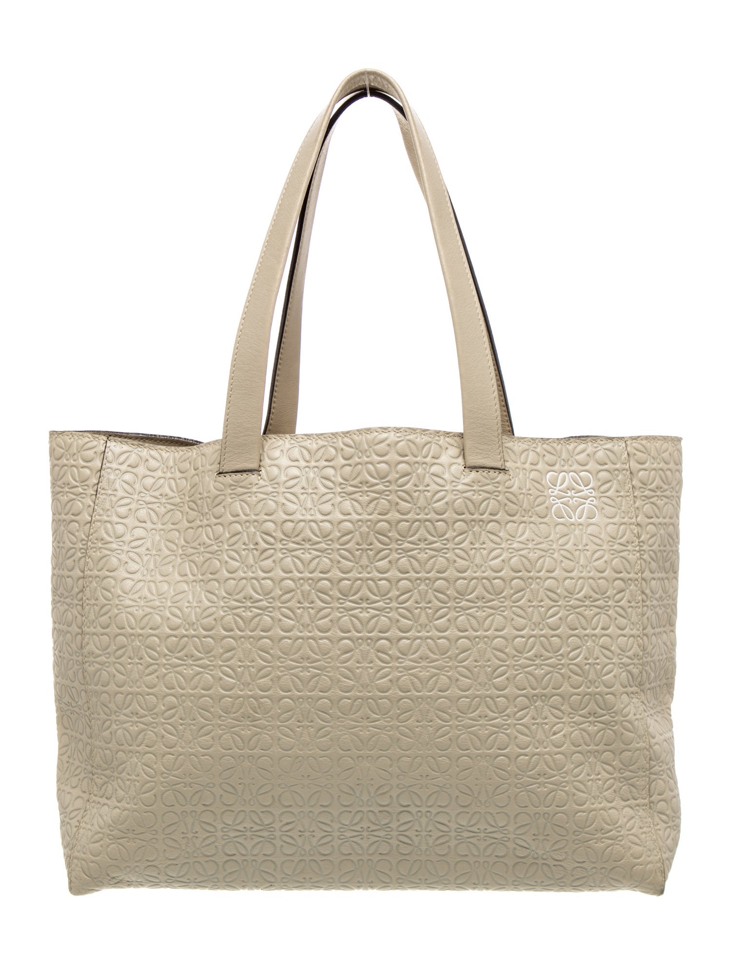 Loewe Leather T-Shopper Tote Bag