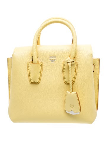 Leather Top Handle Bag