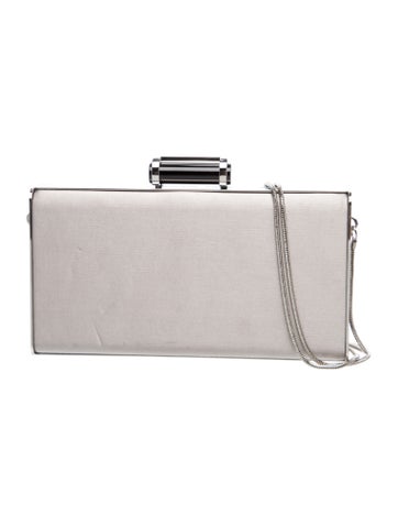 Carolina Herrera Leather Clutch