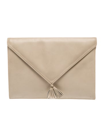 Salvatore Ferragamo Leather Clutch