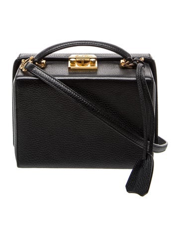 Leather Top Handle Bag