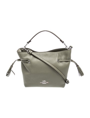 Coach Leather Bucket Bag