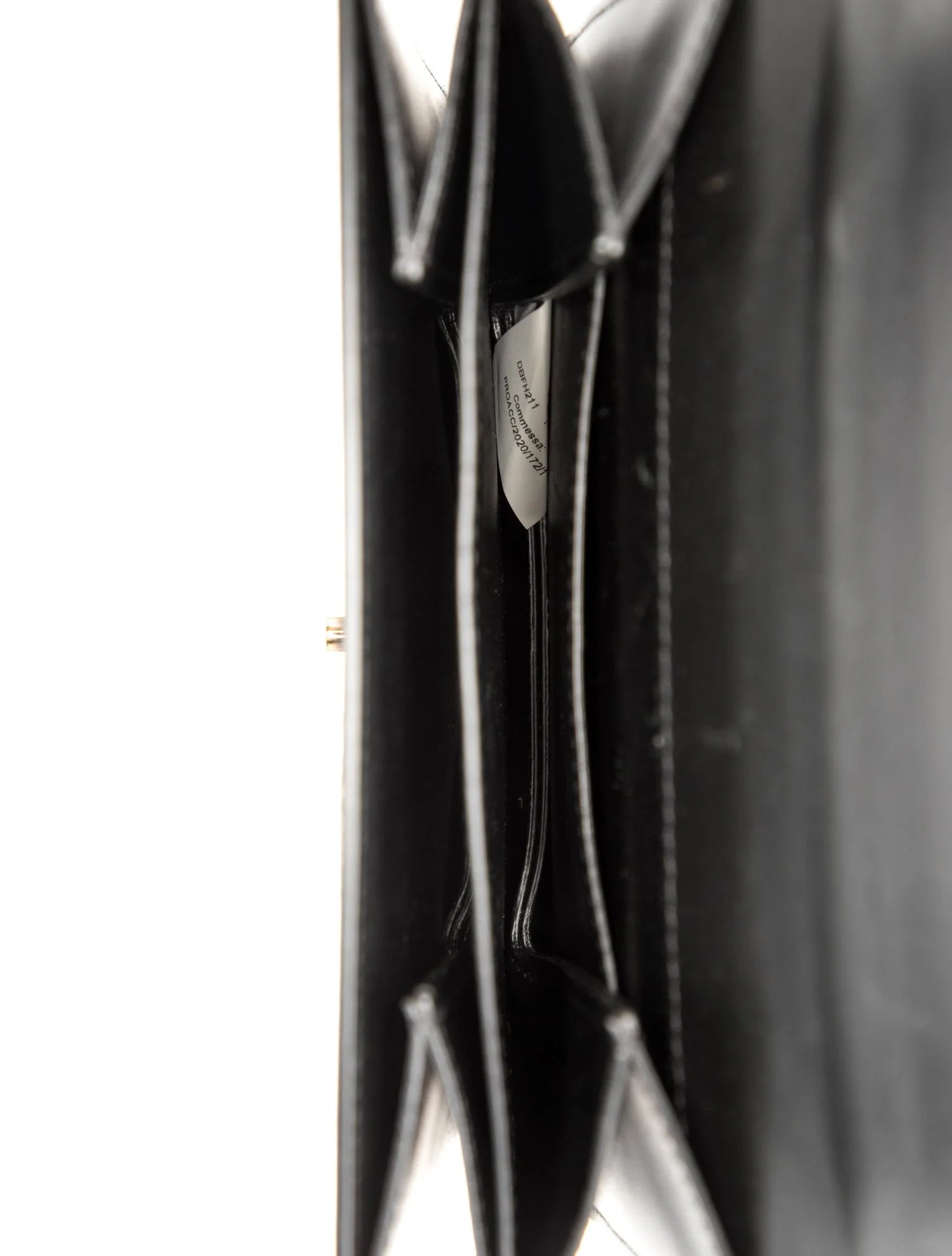 Versace Leather Top Handle Bag