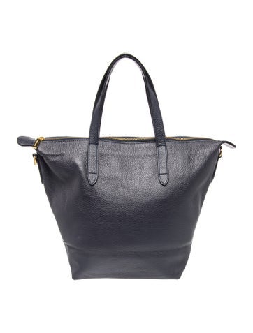 Leather Top Handle Bag