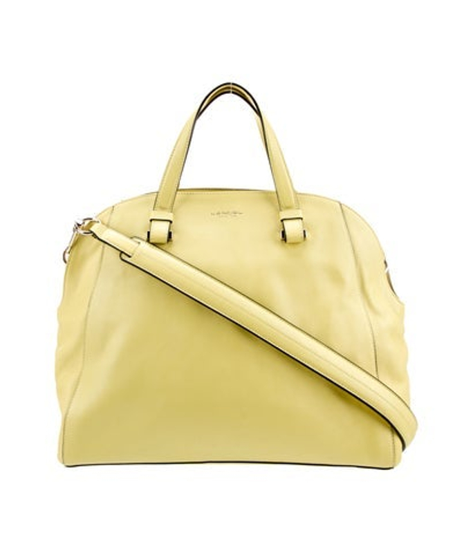 Lancel Leather Top Handle Bag