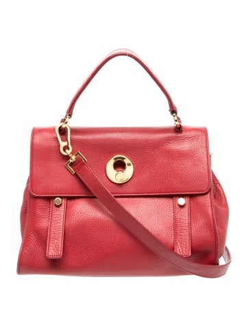 Leather Top Handle Bag