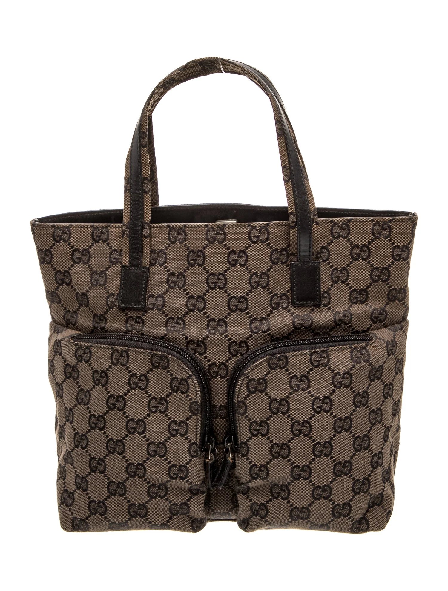 GG Canvas Top Handle Bag Vintage