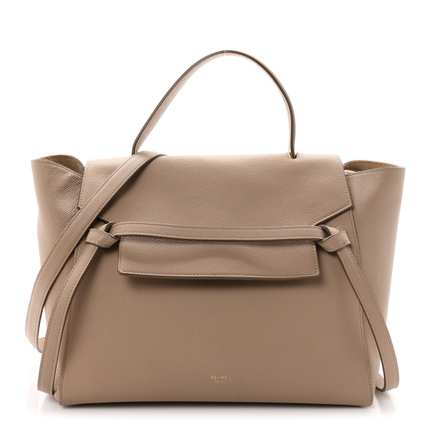 Celine Grained Calfskin Mini Belt Bag Light Taupe