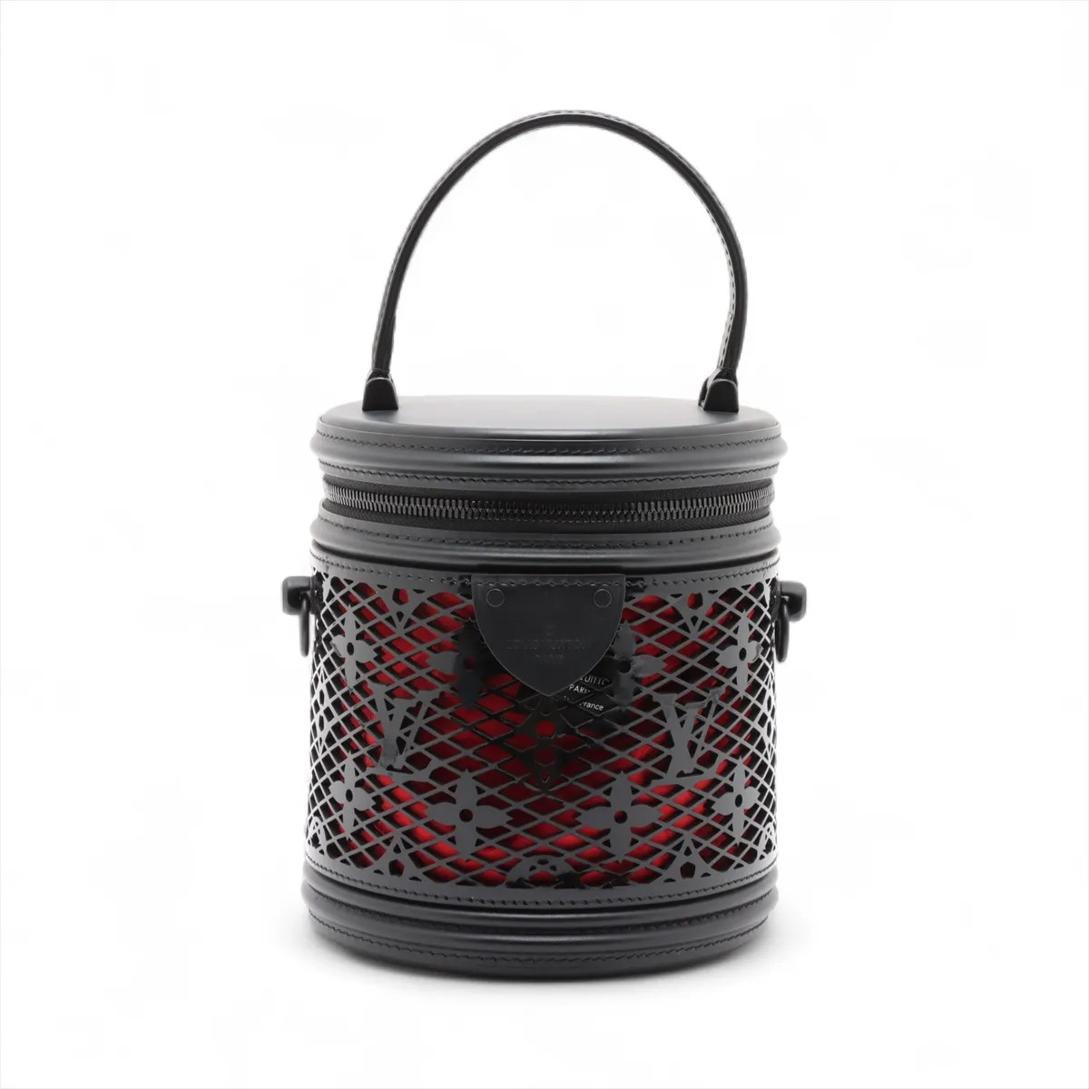 Louis Vuitton Monogram racing Cannes M20363 Black There was an RFID response