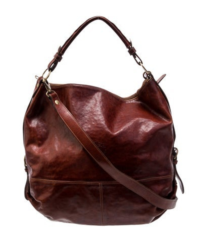 Il Bisonte Bisonte Leather Hobo