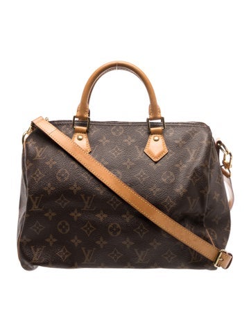 LV Monogram Speedy Bandouliere 30