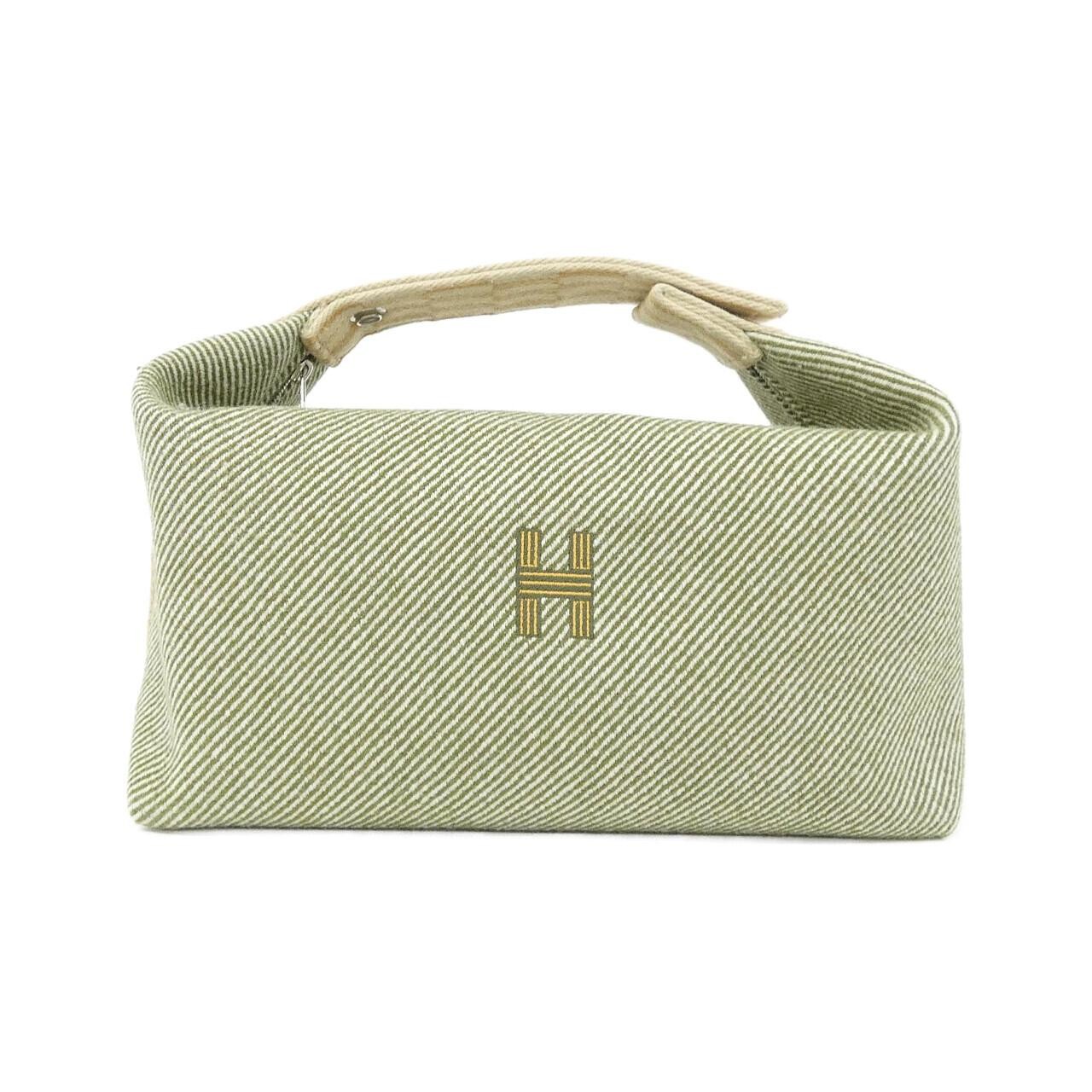 Hermès H NATTE Bride A Black GM 103641M Pouch
