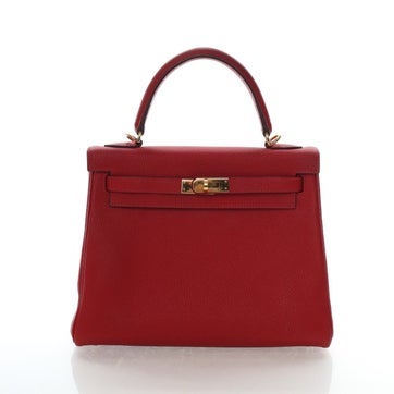 Rouge Casaque Togo Leather Kelly 25