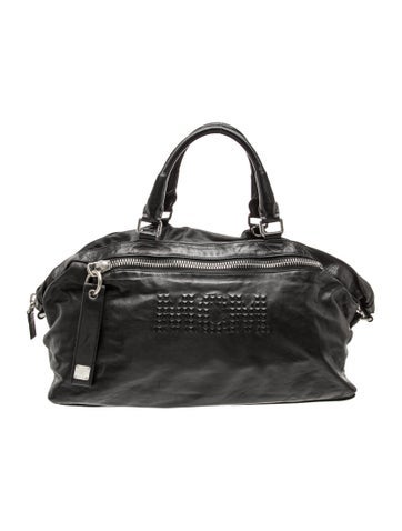 Leather Top Handle Bag