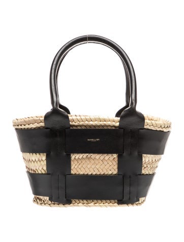 Straw The Santorini Basket Bag Mini