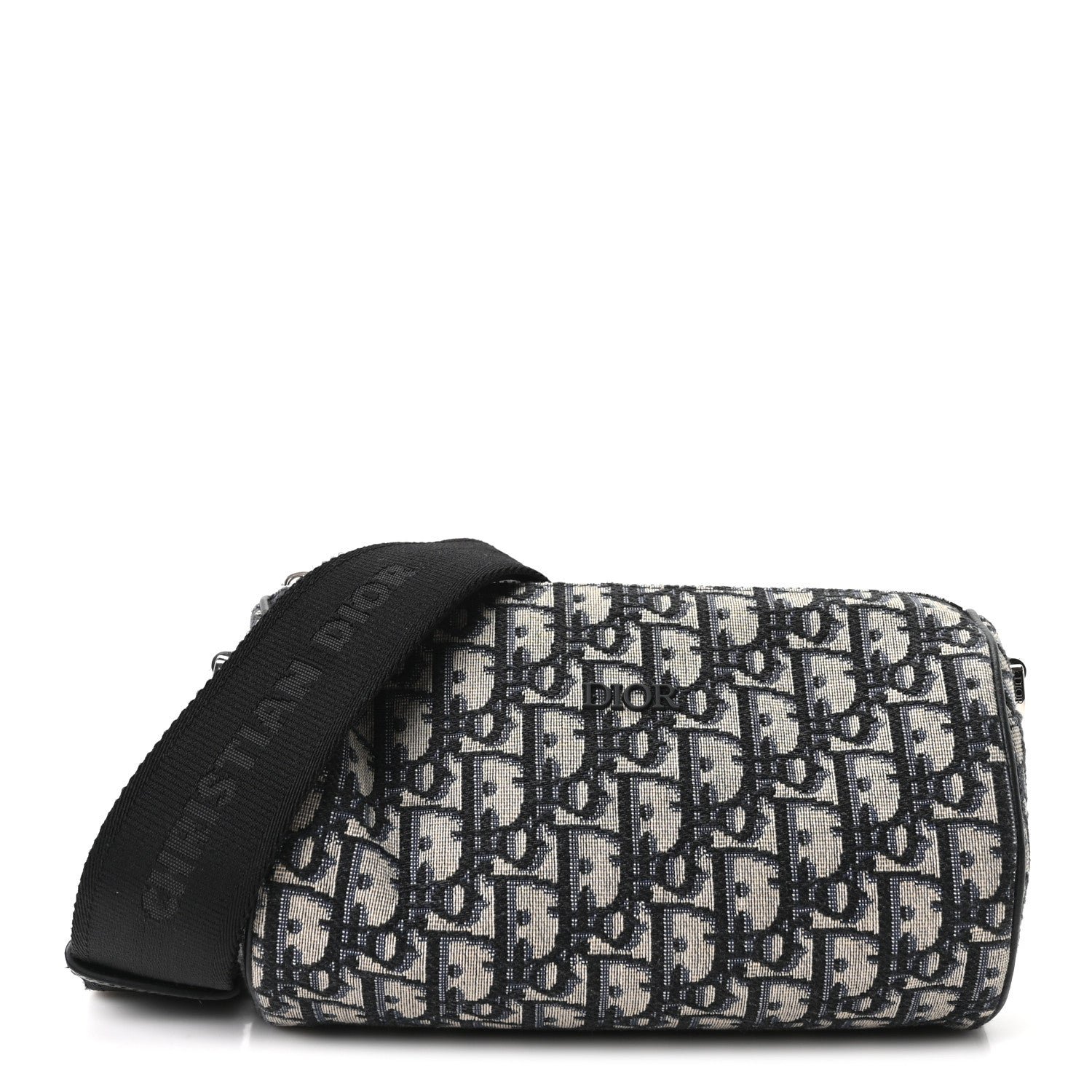 Christian Dior Oblique Roller Messenger Bag Blue