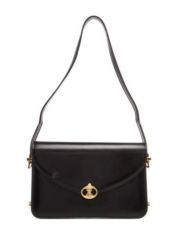 Celine Leather Shoulder Bag Vintage