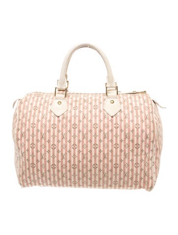 Monogram Mini Lin Speedy 30 Vintage