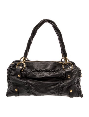 Dolce & Gabbana Leather Top Handle Bag
