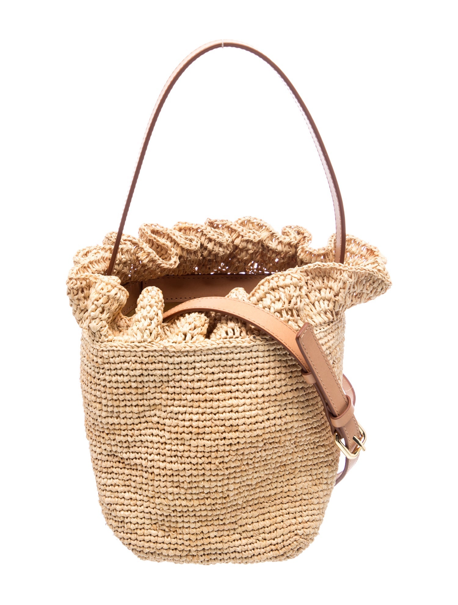 Loeffler Randall Raffia Crossbody Bag w/ Tags
