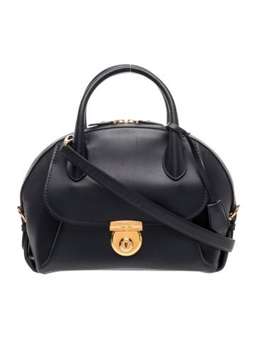 Salvatore Ferragamo Leather Top Handle Bag