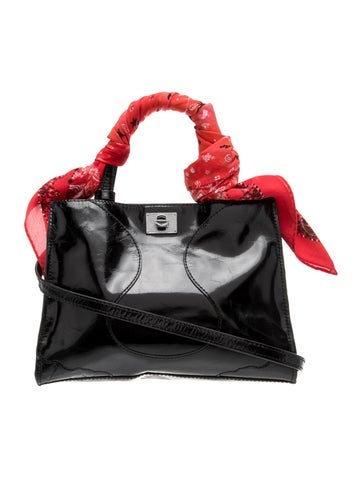 Leather Top Handle Bag
