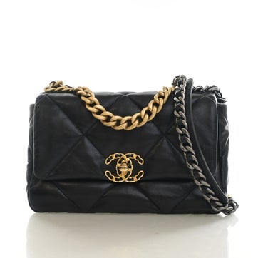 Lambskin Flap Bag 19