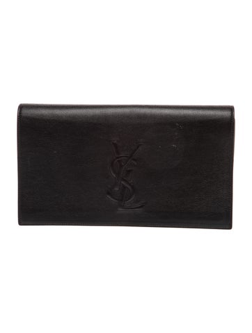Saint Laurent Leather Clutch