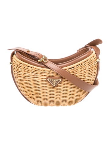 Raffia Arque Wicker Bag