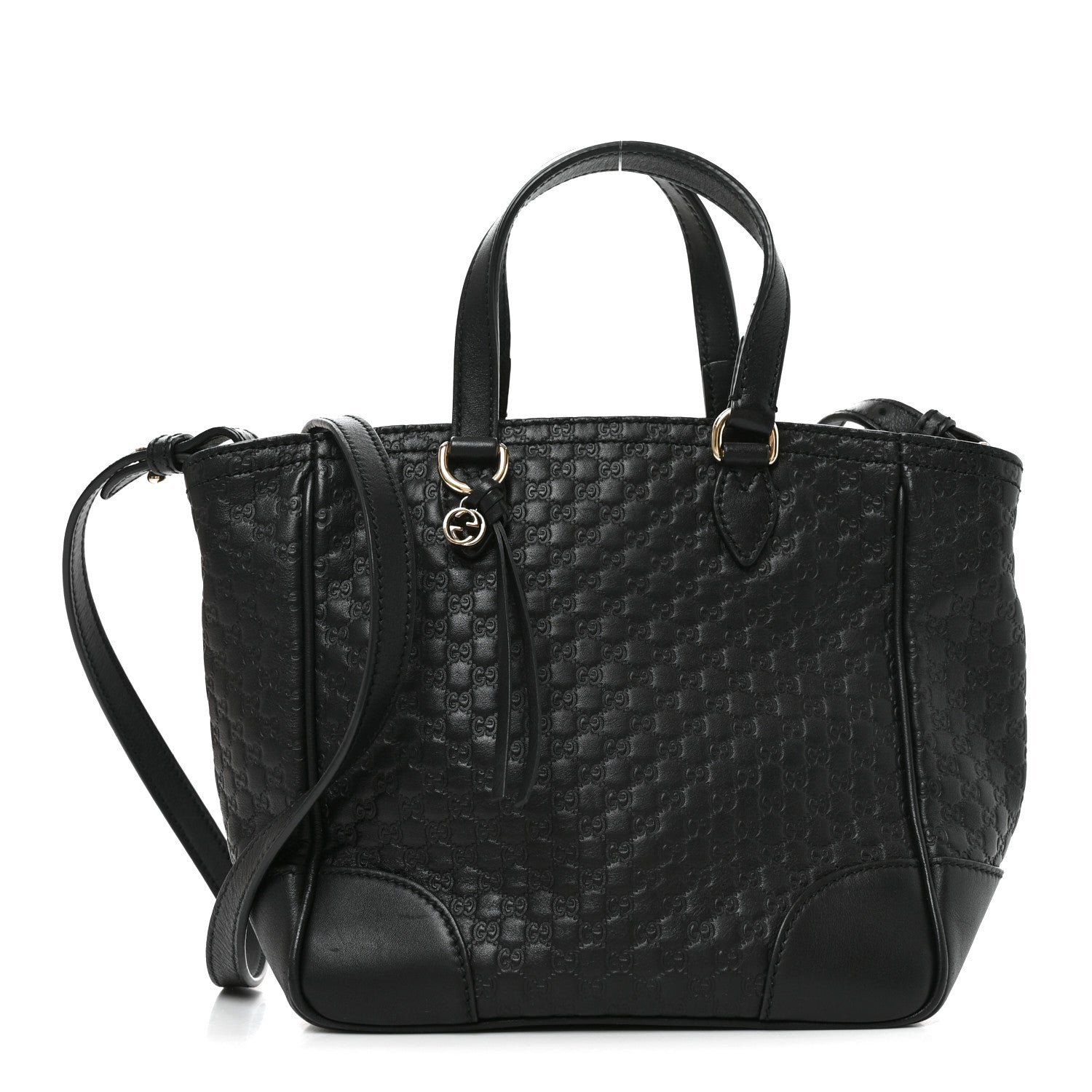 Gucci Microguccissima Small Bree Tote Black