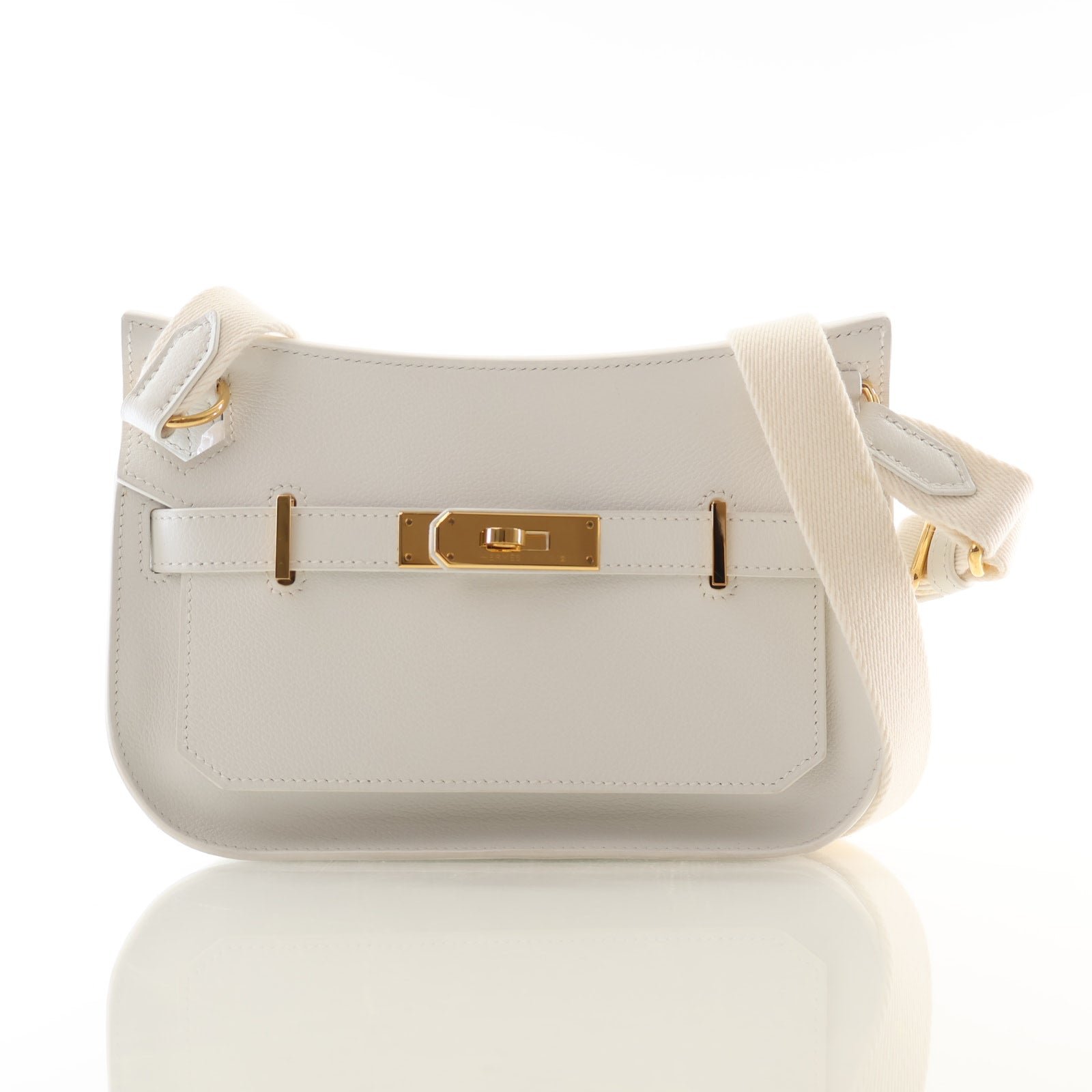 Hermes Blanc Swift Jypsiere Mini