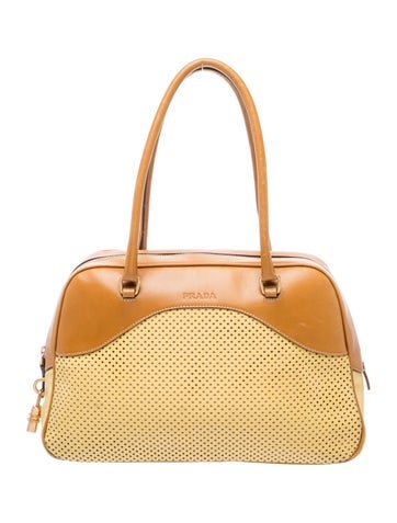 Prada Vitello Leather Shoulder Bag