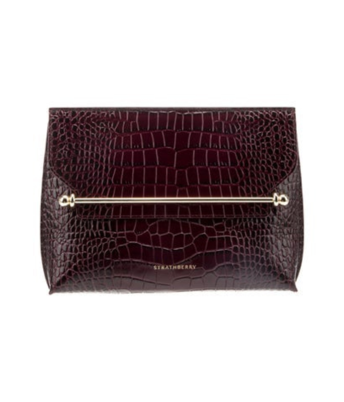 Strathberry Leather Clutch W Tags